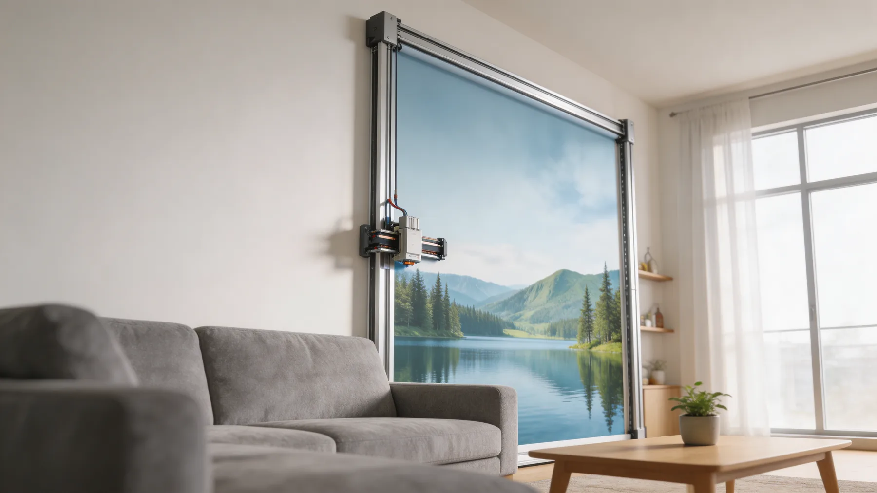 Homes wall print